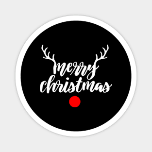 Raindeer Merry Christmast Funny Xmas Family Magnet